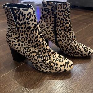 Leopard Booties